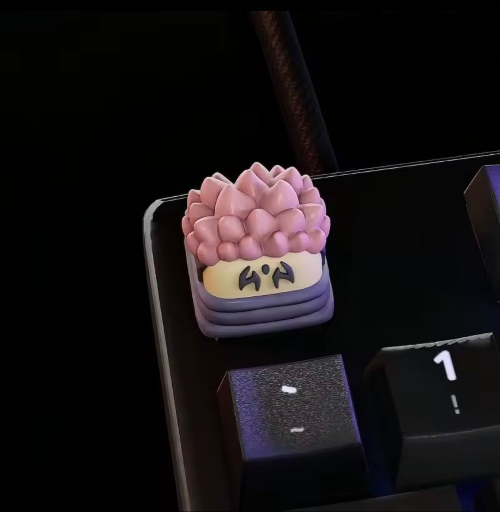Jujutsu Kaisen Artisan Keycaps Gojo Satoru Yuji Itadori Sukuna Diy Anime Peripheral Keycaps For Mechanical Keyboards Gaming Fans
