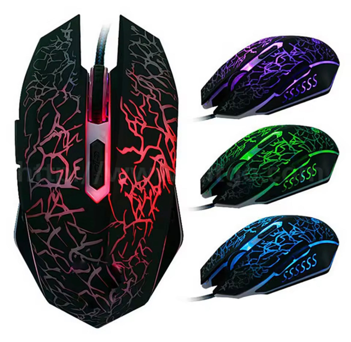 Custom LED Wired Mouse