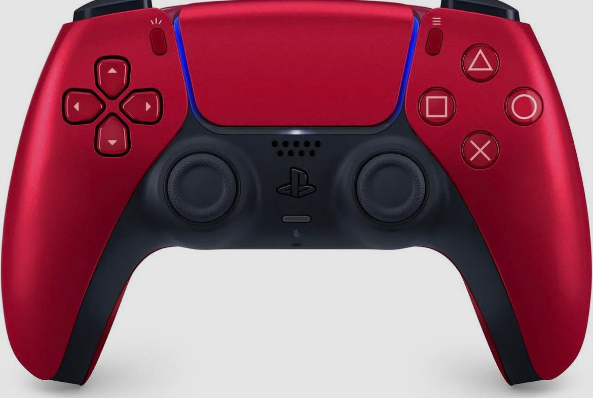 Simple Red PS5 Controller